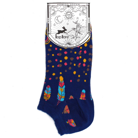S/M Hop Hare Bamboo Socks Low (36-40) - Indian Feathers
