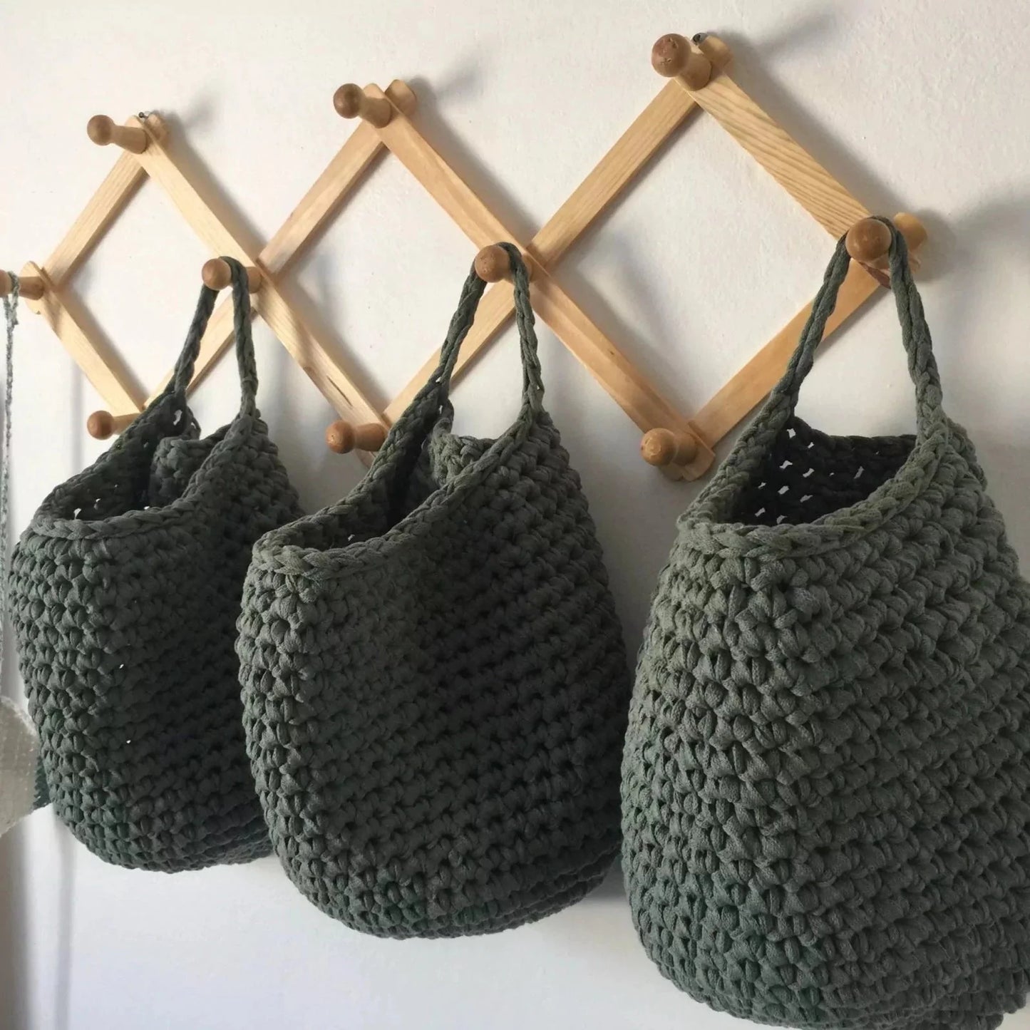 Wall Organizer Baskets, Modern Nursery Storage