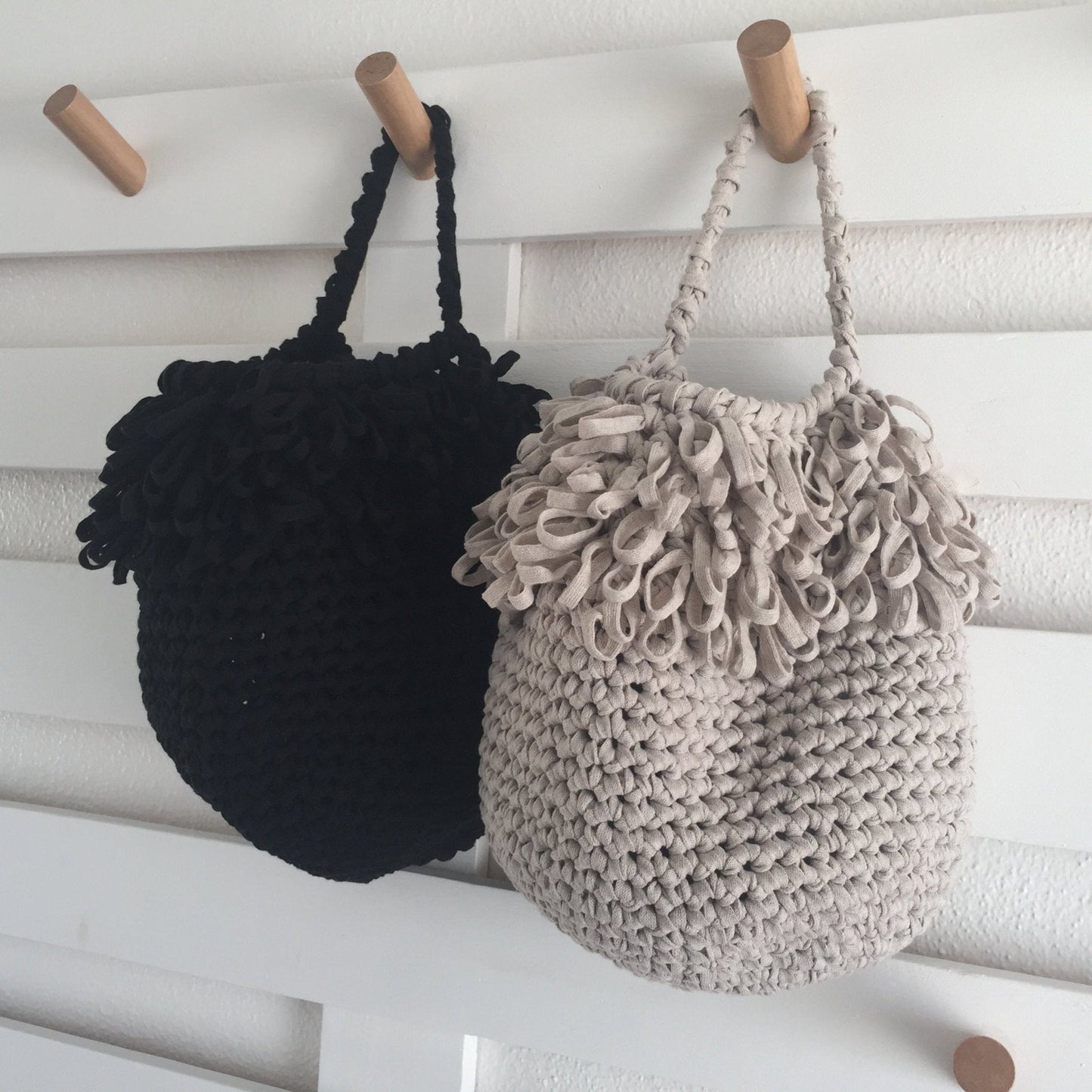 Boho Hanging Storage Baskets - More Colors