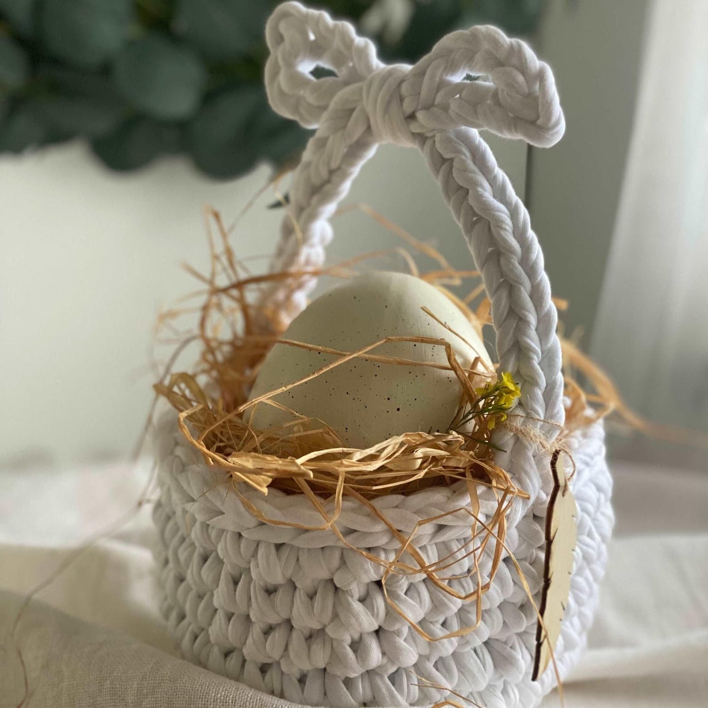Crochet Easter Basket - Eggs Basket for Easter