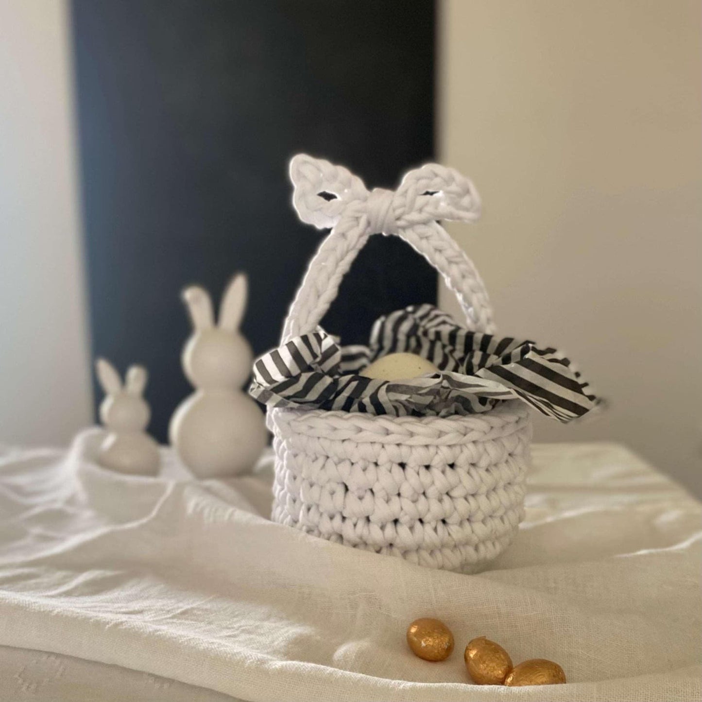 Crochet Easter Basket - Eggs Basket for Easter