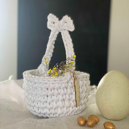 Crochet Easter Basket - Eggs Basket for Easter