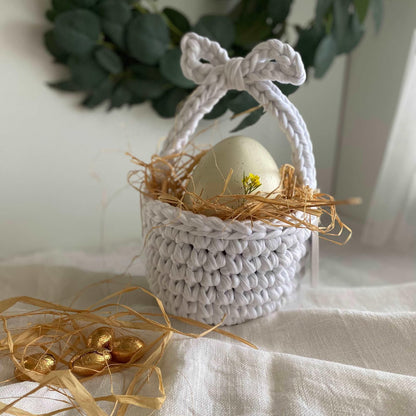 Crochet Easter Basket - Eggs Basket for Easter