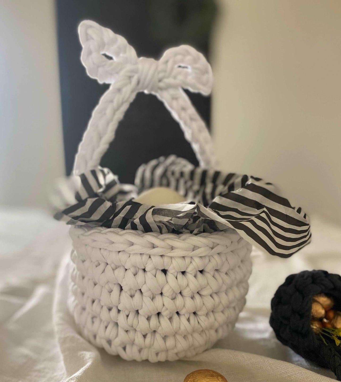 Crochet Easter Basket - Eggs Basket for Easter