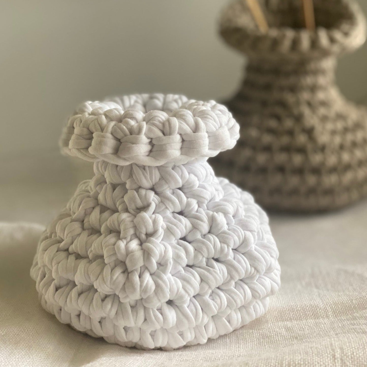 Crochet Vase, Unique Gifts for home