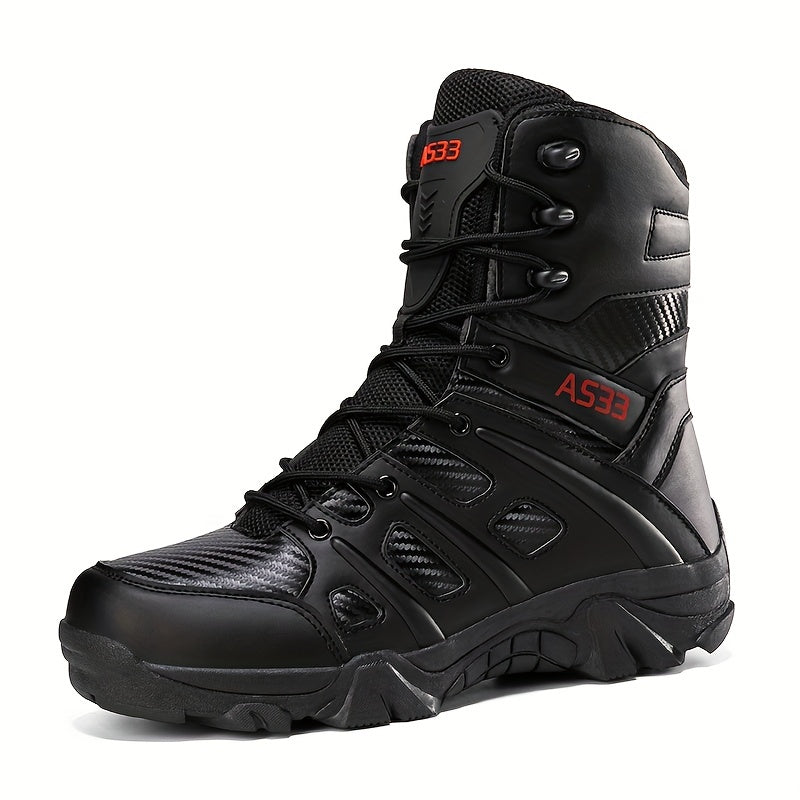 Men's Hiking Boots – Non-Slip Traction, Wear-Resistant Trekking Footwear