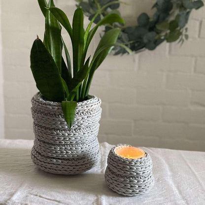 Decorative Basket Pot Set