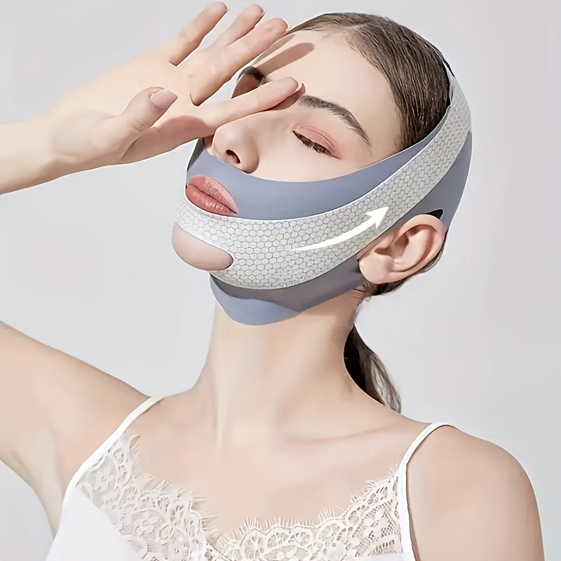 V-Line Facial Slimming Bandage – Chin Lift & Face Contour Strap for Double Chin Reduction