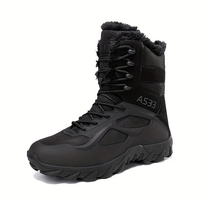 Men's Tactical Hiking Boots – Shock-Absorbing, Non-Slip Rubber Sole, Ergonomic Design, All-Terrain, All-Weather