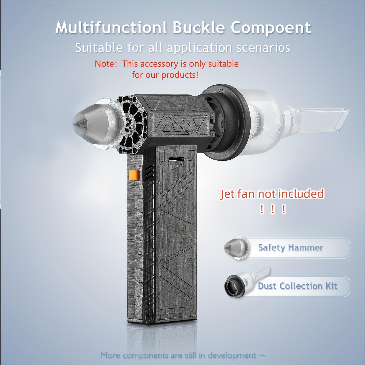 Mini ventilador a jato de alta velocidade – Turbo Air Duster de 130.000 RPM e soprador portátil multifunções