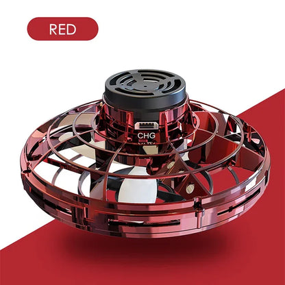 Magic Flying Drone UFO Spinner – LED Light-Up Hand-Controlled Flying Orb for Kids & Adults