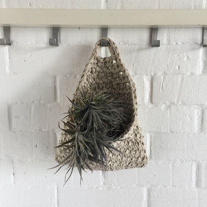 Gold Sparkly Hanging Pocket - Modern Wall Decor