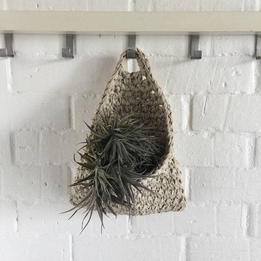 Gold Sparkly Hanging Pocket - Modern Wall Decor