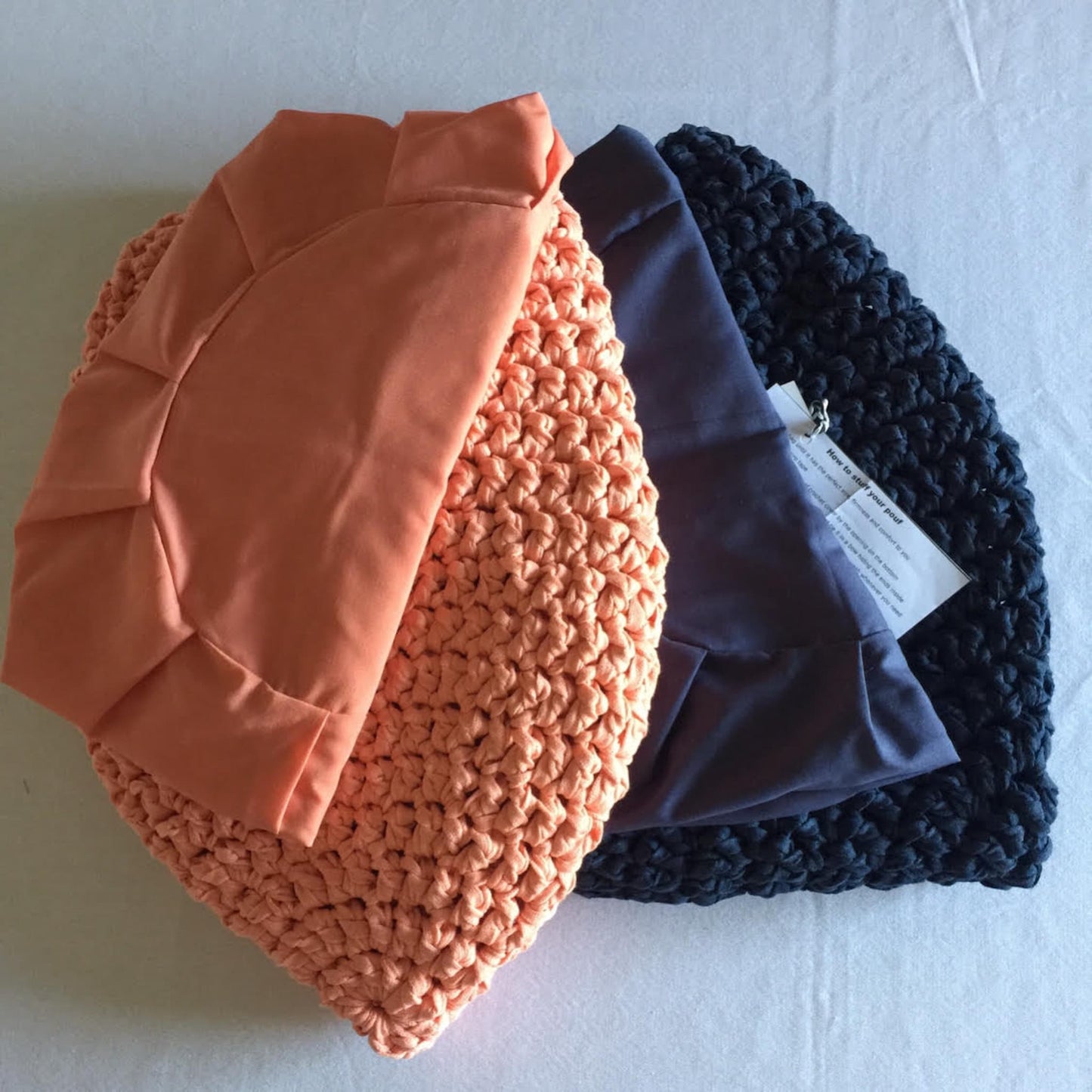 Round Floor Poufs - Modern Seating Pillows