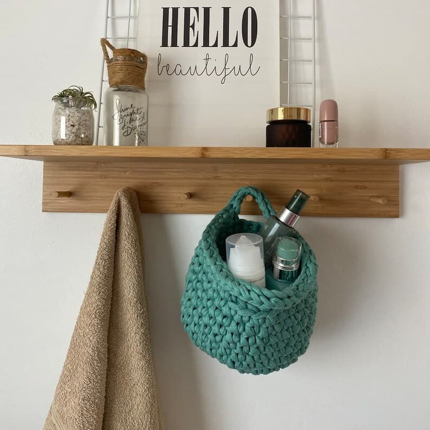 Small Decorative Baskets - Sage Green