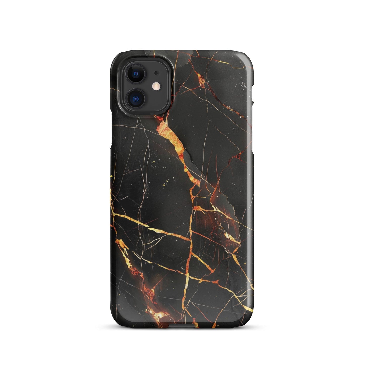 Black Marble Phone case for iPhone-0