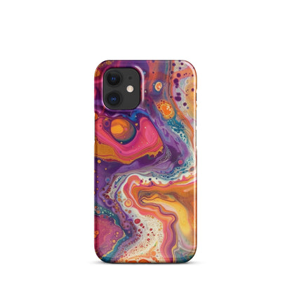 Rainbow Swirling Phone case for iPhone-6
