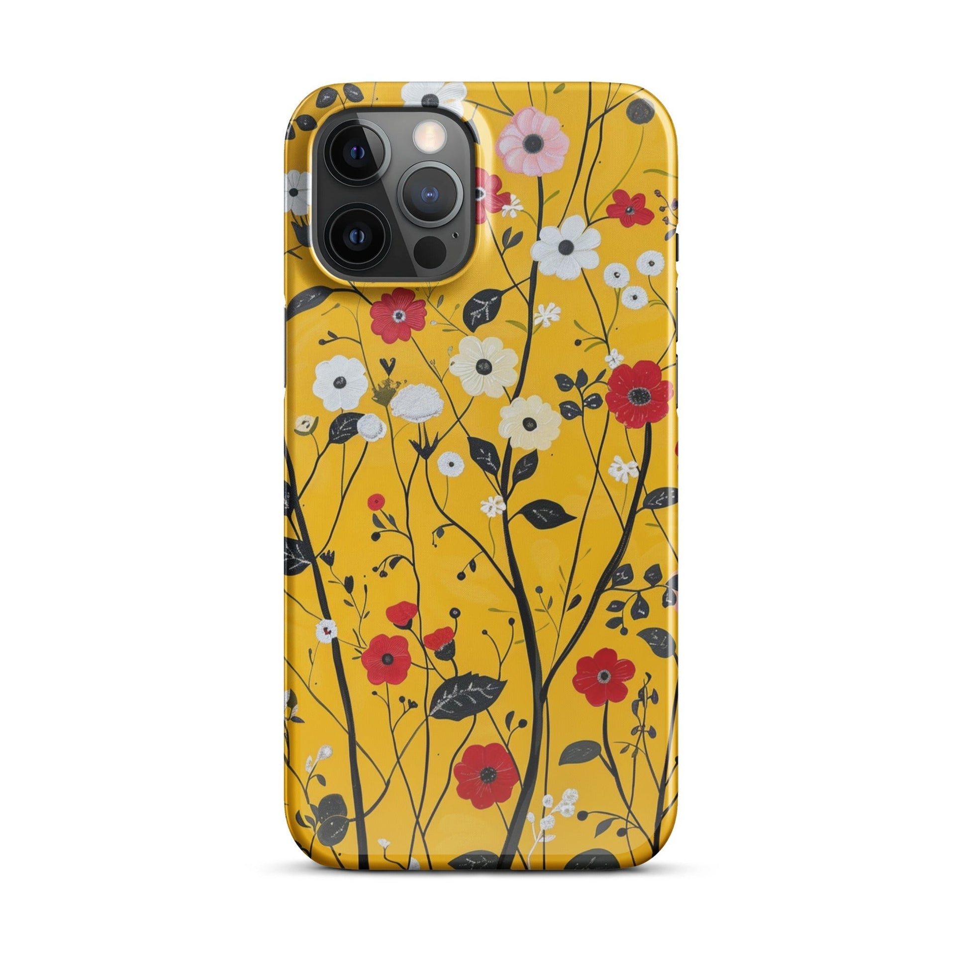 Floral 2 Phone case for iPhone-12