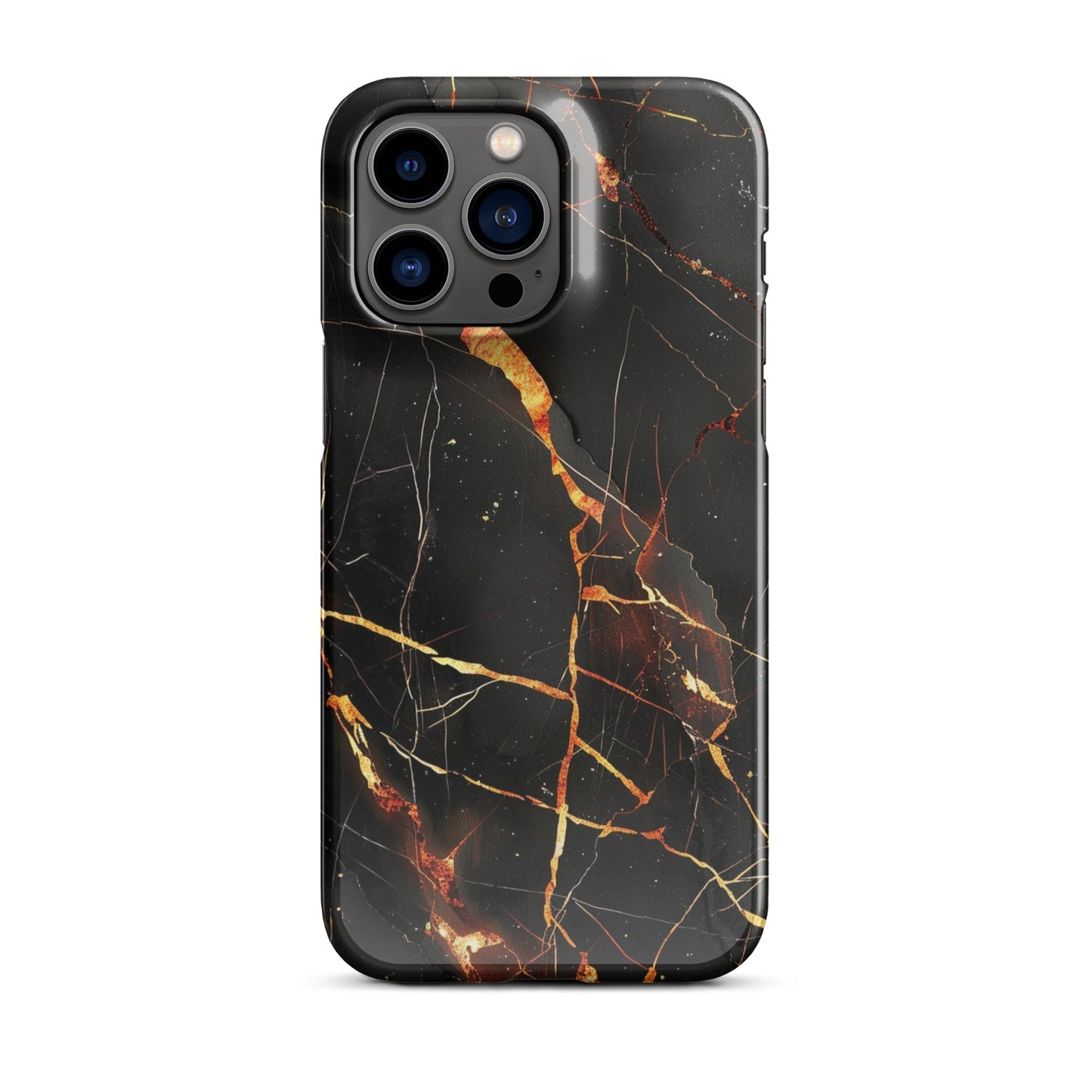 Black Marble Phone case for iPhone-28