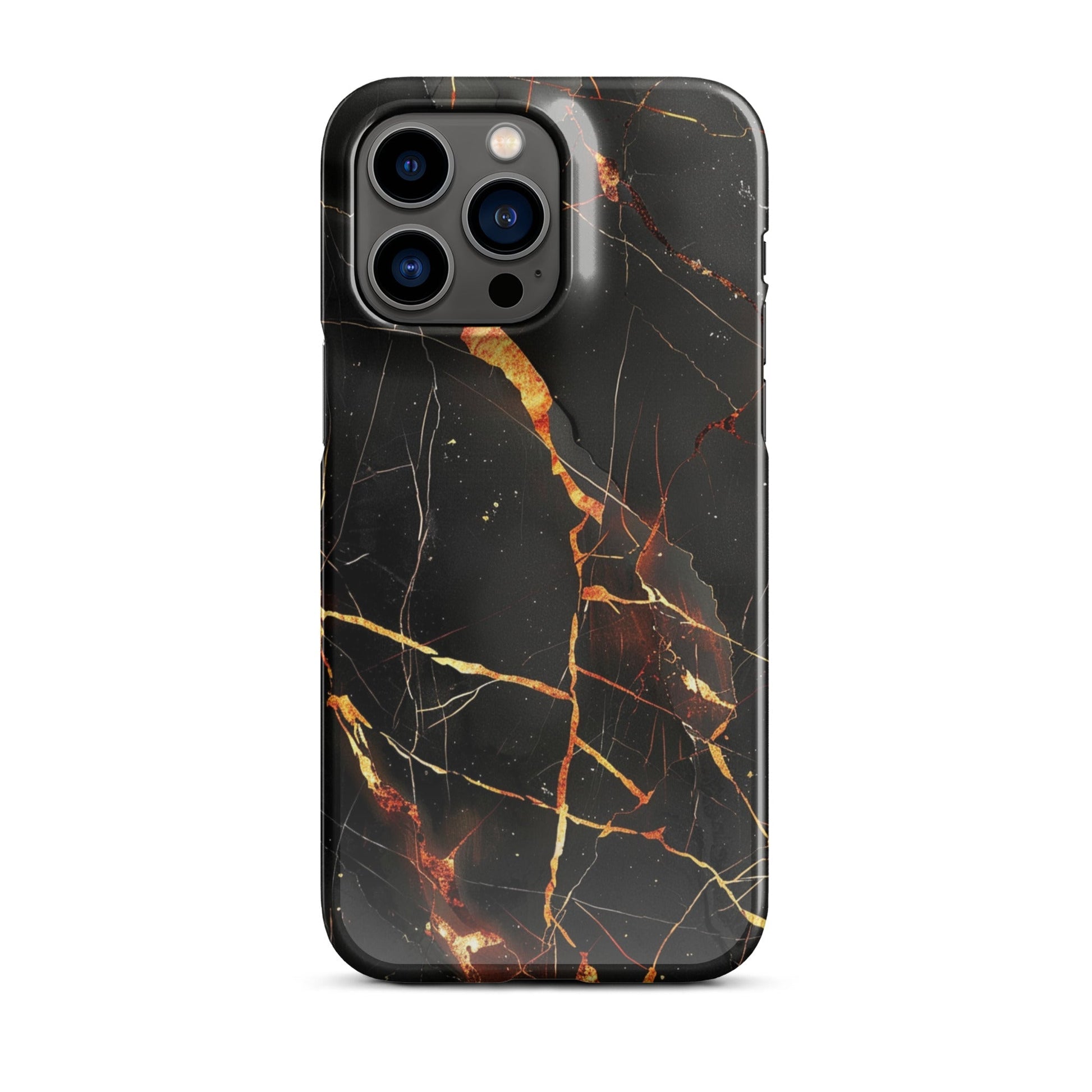 Black Marble Phone case for iPhone-28
