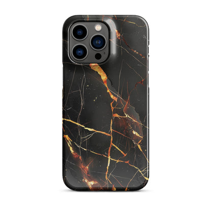 Black Marble Phone case for iPhone-28