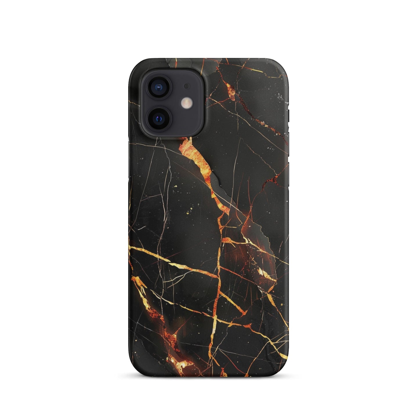 Black Marble Phone case for iPhone-9